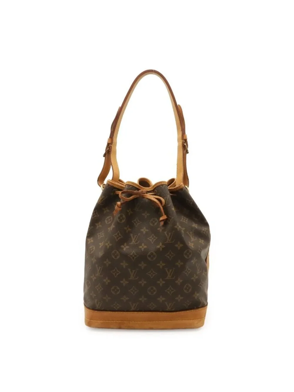 Louis Vuitton Monogram Noe Shoulder Bag Semi Drawstring